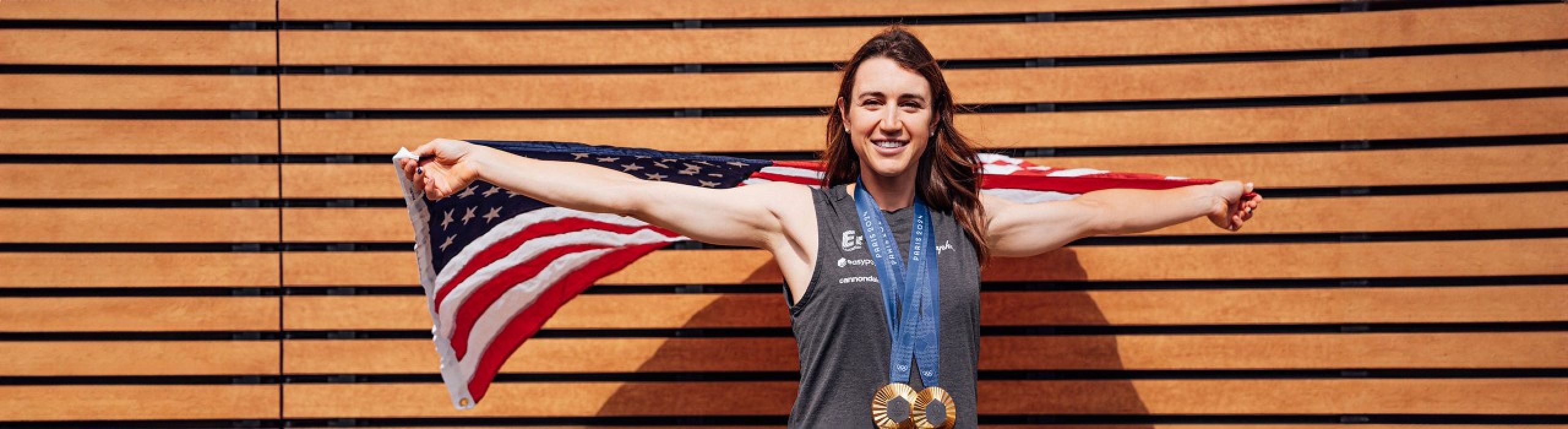 In conversation with Olympic gold medalist, Kristen Faulkner, EF-Oatly-Cannondale