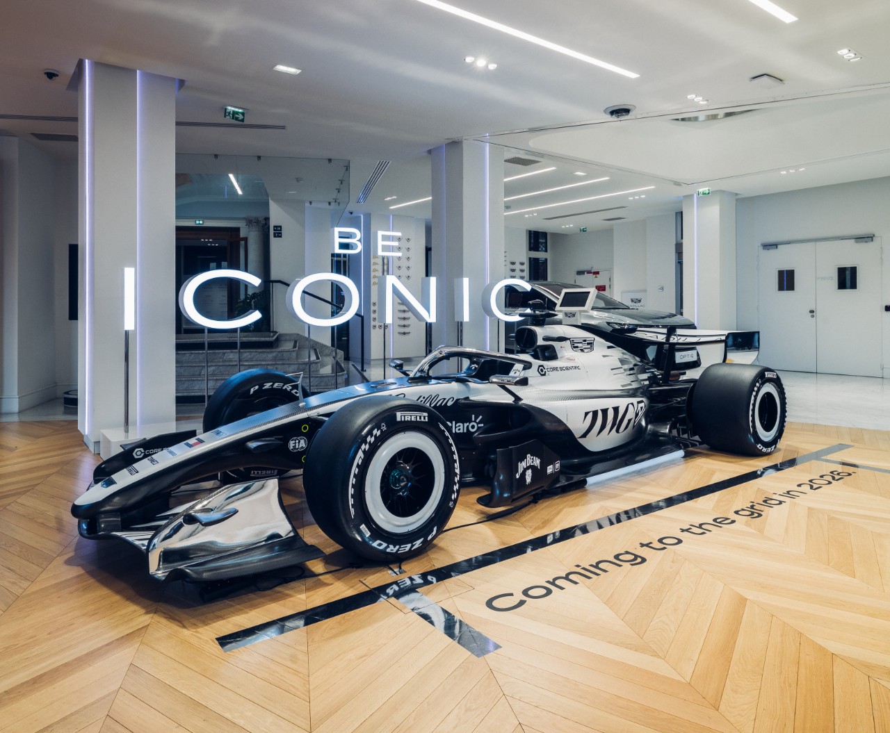 Cadillac F1 Livery Reveal in Paris